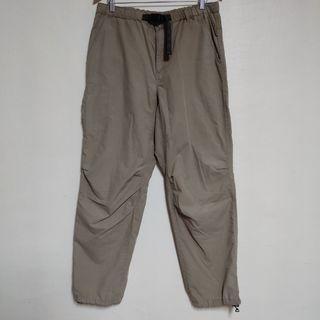 Columbia khaki nylon jogging pants