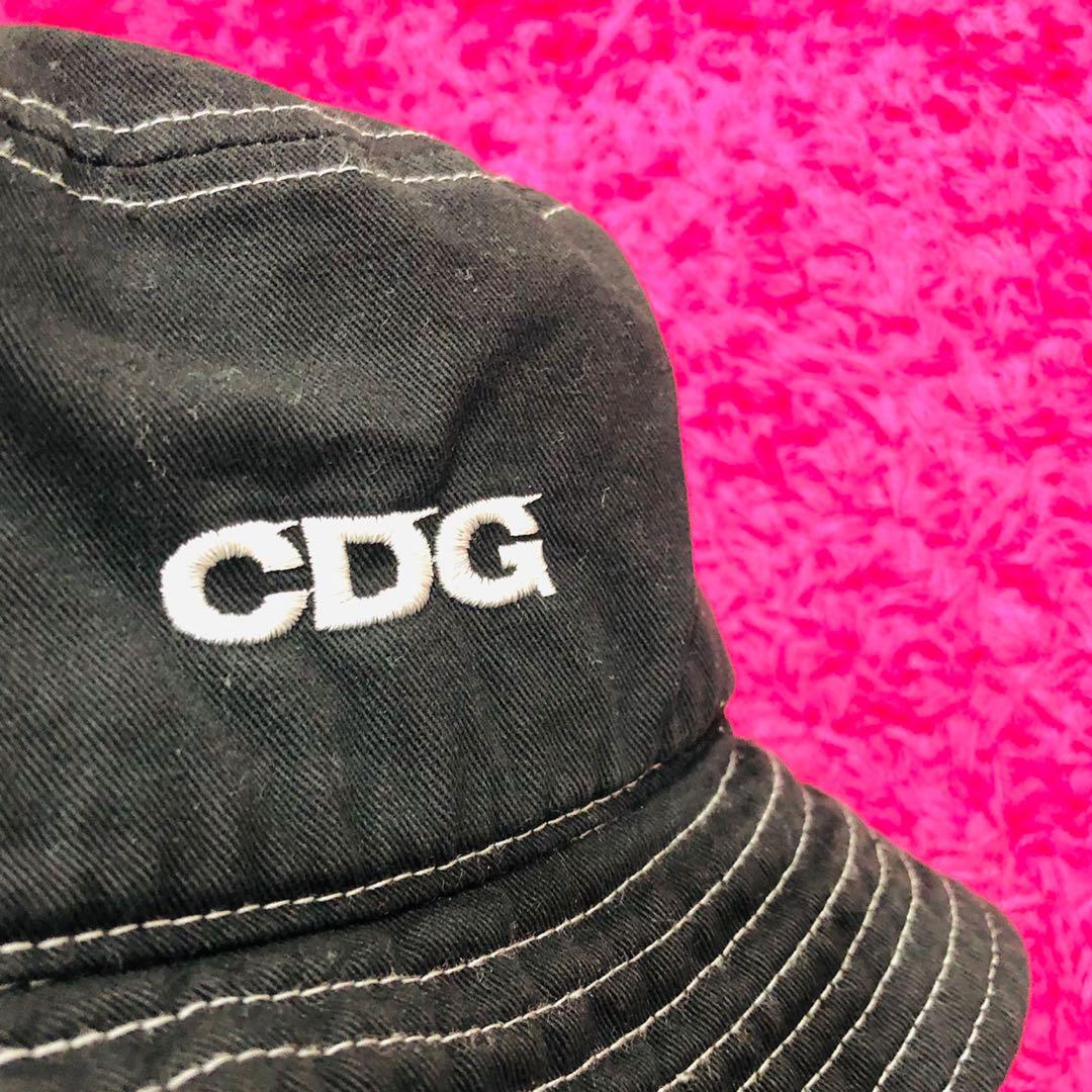 Comme Des Garcons X Newhattan Staple Logo Bucket Hat Crusher Cap CDG A Bathing Ape BAPE Supreme Mastermind Neighborhood