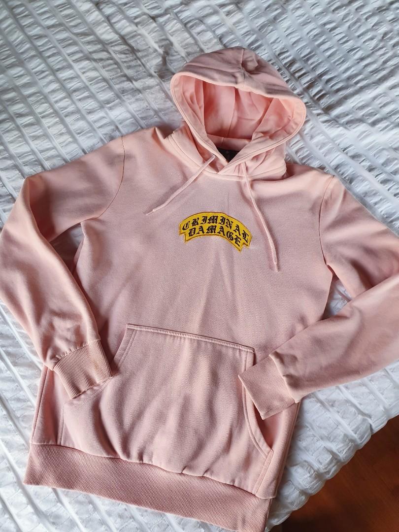 Criminal damage hoodie hotsell womens
