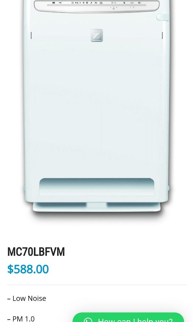 Daikin air purifier
