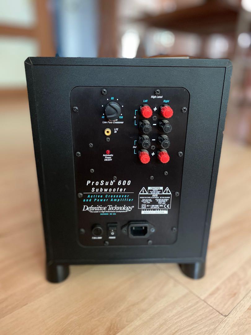 Prosub 600 subwoofer hot sale