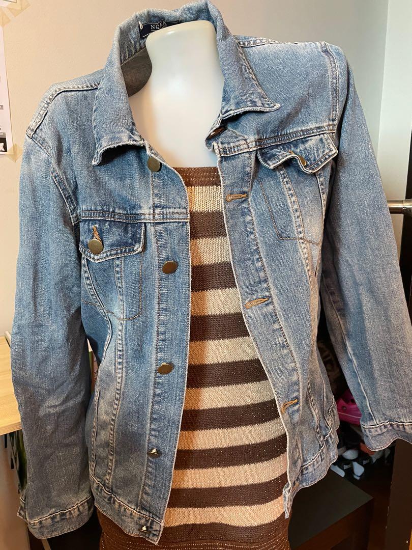 Maong na jacket on sale