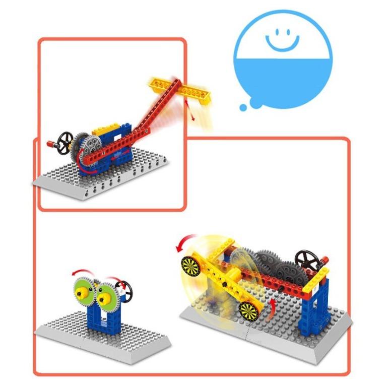 DIY Blocks Kit STEM Building Blocks Compatible Lego Technic Mechanical Engineering Educational Science Toy for Kids HZ1838