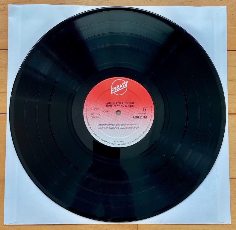 Earth, Wind  Fire - Last Days And Time (LP, Album, RE) 美國樂隊英文黑膠碟/  球風火合唱團英文黑膠唱片EWF Vinyl / English record Embassy ‎records-EMB-31761,