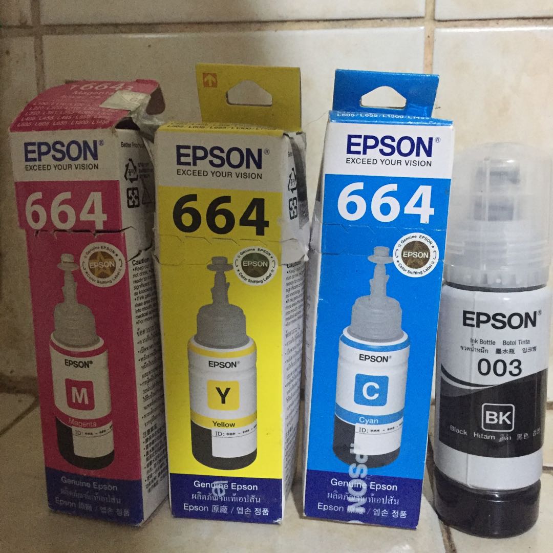 Epson ink, Computers & Tech, Printers, Scanners & Copiers on Carousell