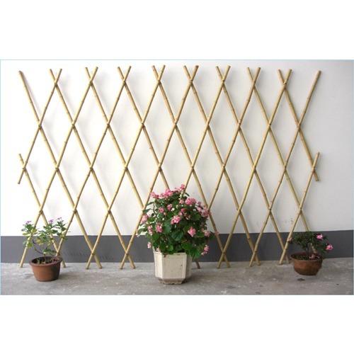 Expandable Bamboo Trellis Poles Lattice Fence Stretch, Furniture & Home