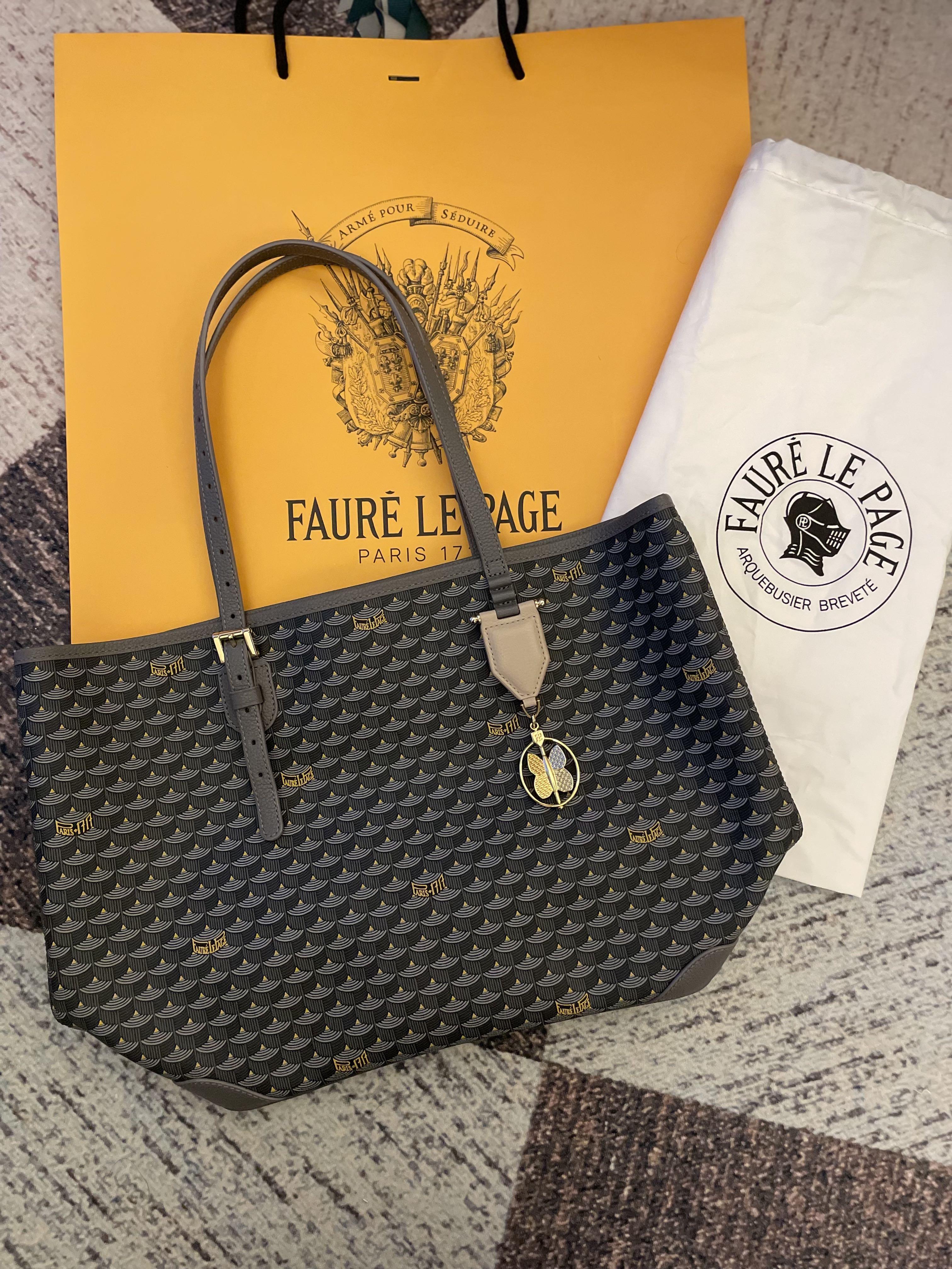 Faure Le Page Daily Battle 32 Grey Canvas Calfskin