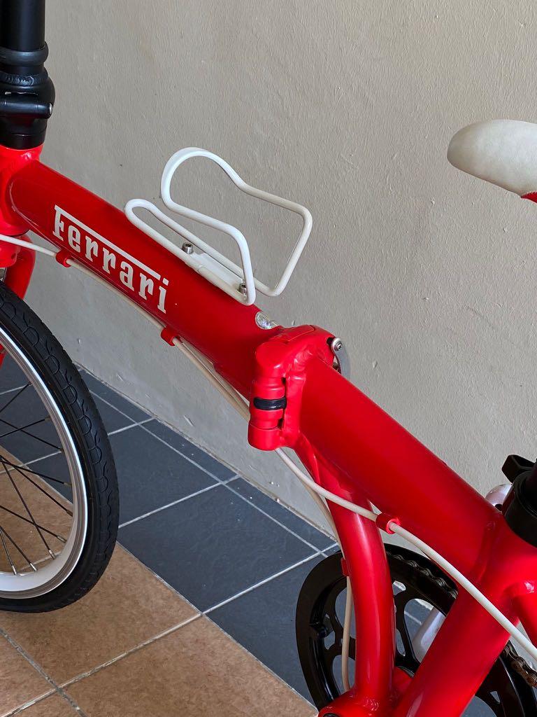 Ferrari folding cheap bike for sale