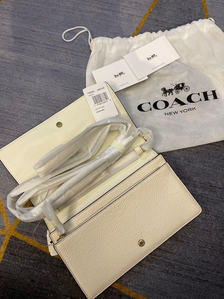 Coach f30256 foldover crossbody clutch clearance