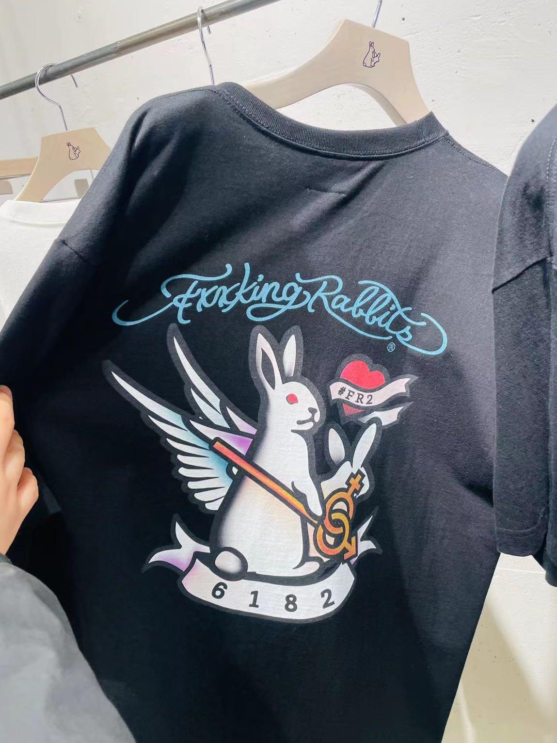 Fr2 Angel Rabbit Tee, Men's Fashion, Tops & Sets, Tshirts & Polo 
