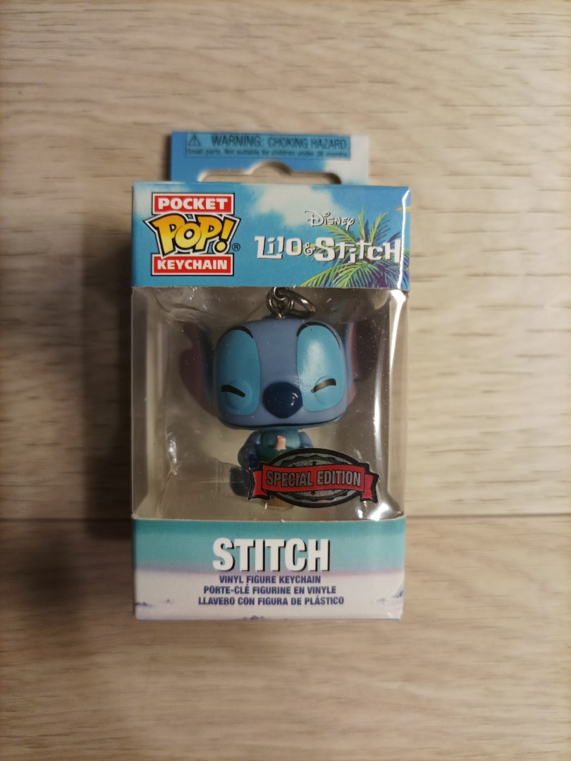 Porte clés pop Stitch- Funko Stitch Disney - Pocket Pop!