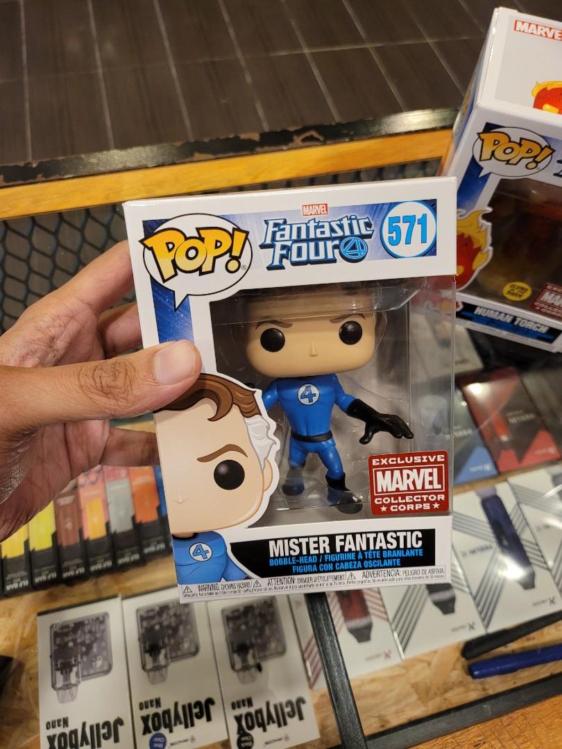 Fantastic Four Mister Fantastic Figure w/ Protector IN STOCK FUNKO POP MARVEL