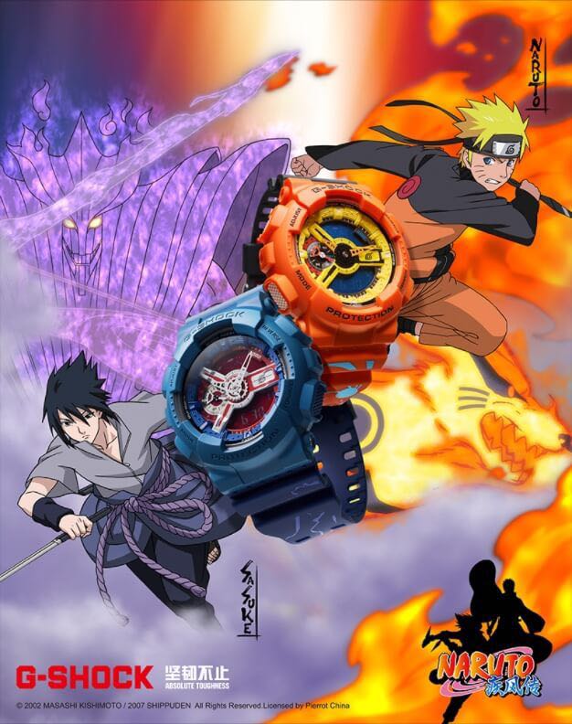 gshock sasuke watch