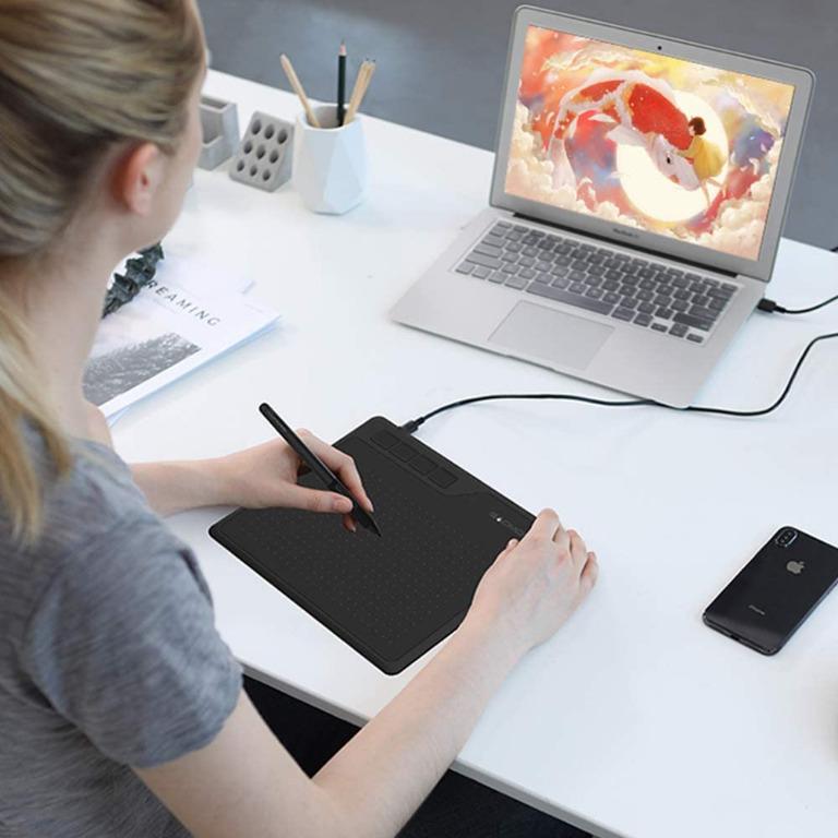 GAOMON S620 Drawing Tablet Design Graphics Tablet 6.5 x 4 Inches Pen