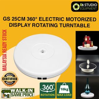 Rent a Motorized Rotating Display Stand, 360 Degree Photography