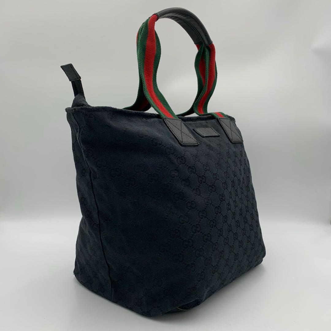Gucci black monogram tote sales