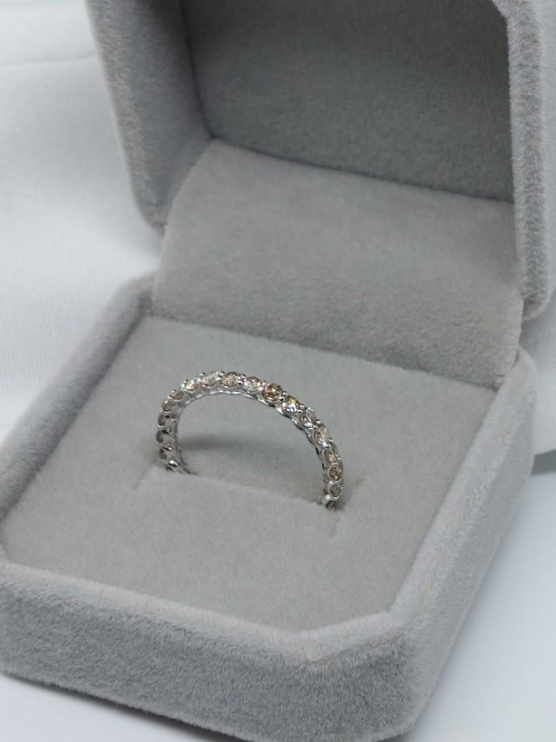 Half Eternity Ring Japan 1ct Diamonds Size 6 (Category: Rings) located in Manila. Submitted by concy (Listing ID 1155077206, Image 1). Description: Real Pawnable Japan Gold Half Eternity Ring Size 6 1ct in total diamonds.