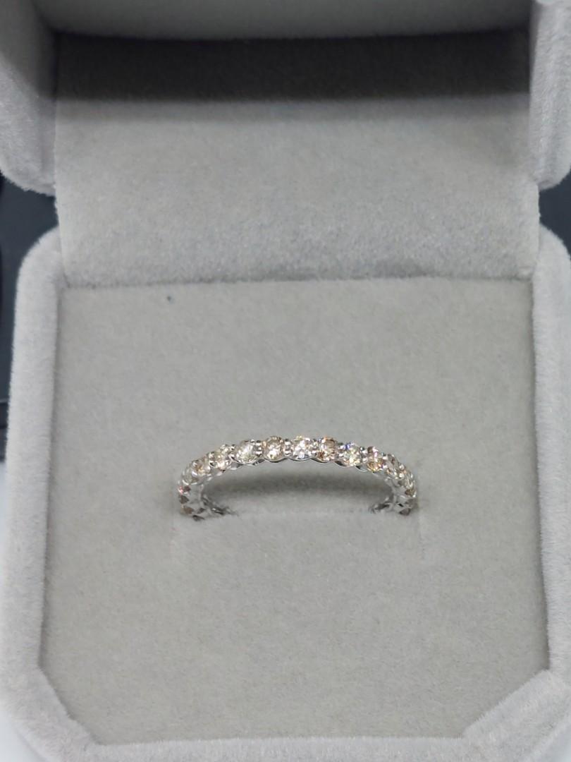 Half Eternity Ring Japan 1ct Diamonds Size 6 (Category: Rings) located in Manila. Submitted by concy (Listing ID 1155077206, Image 3). Description: Real Pawnable Japan Gold Half Eternity Ring Size 6 1ct in total diamonds.