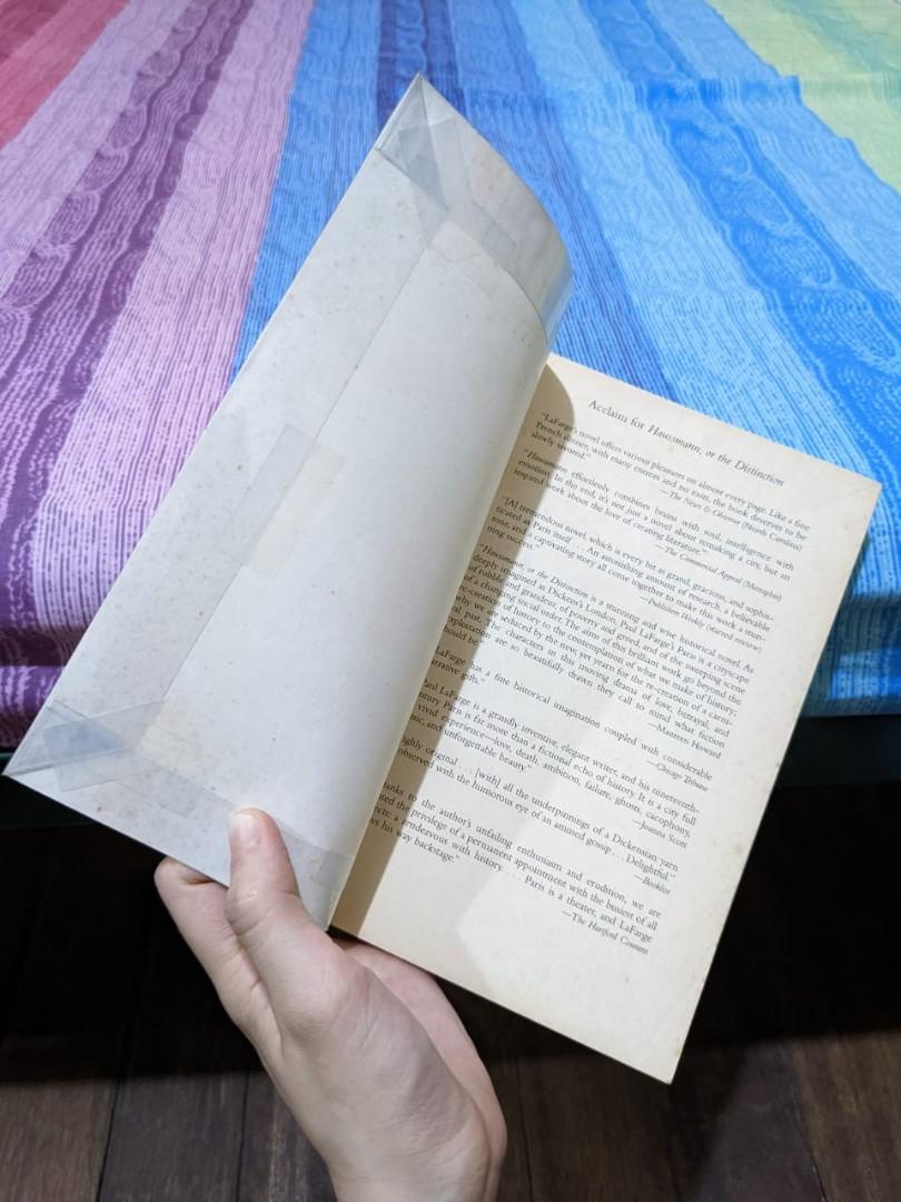 Haussmann or the Distinction by Paul Lafarge, Hobbies & Toys, Books