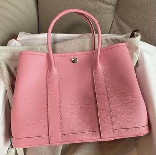 Hermes Garden Party 30 1q rose confetti