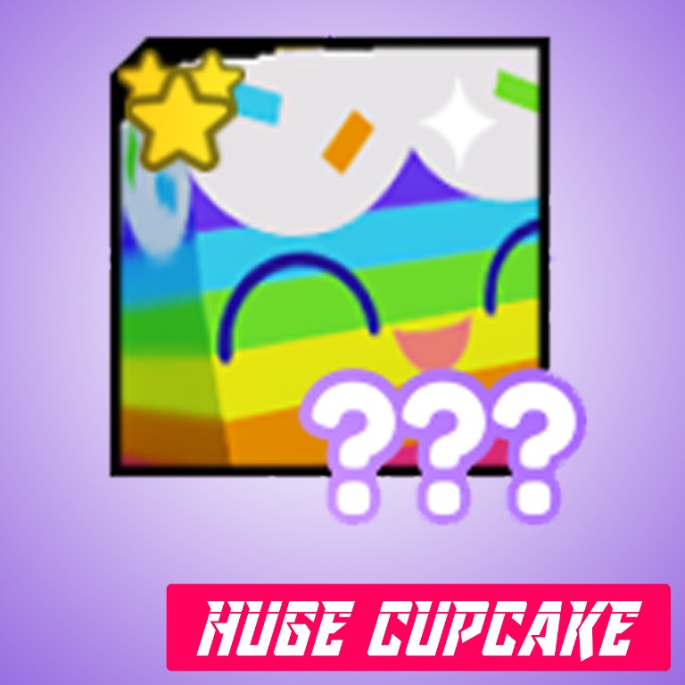 HUGE CUPCAKE Pet Simulator X psx Exclusive, Video Gaming, Gaming