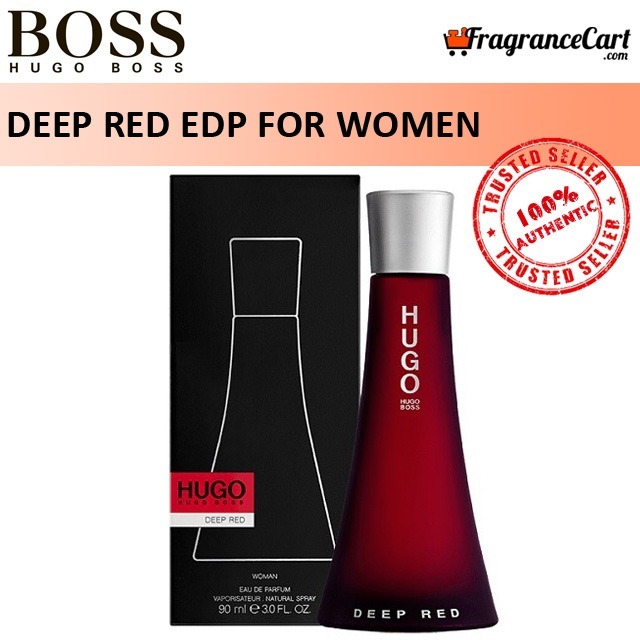 Hugo Boss Deep Red EDP for Women 30ml 50ml 90ml Tester Eau de