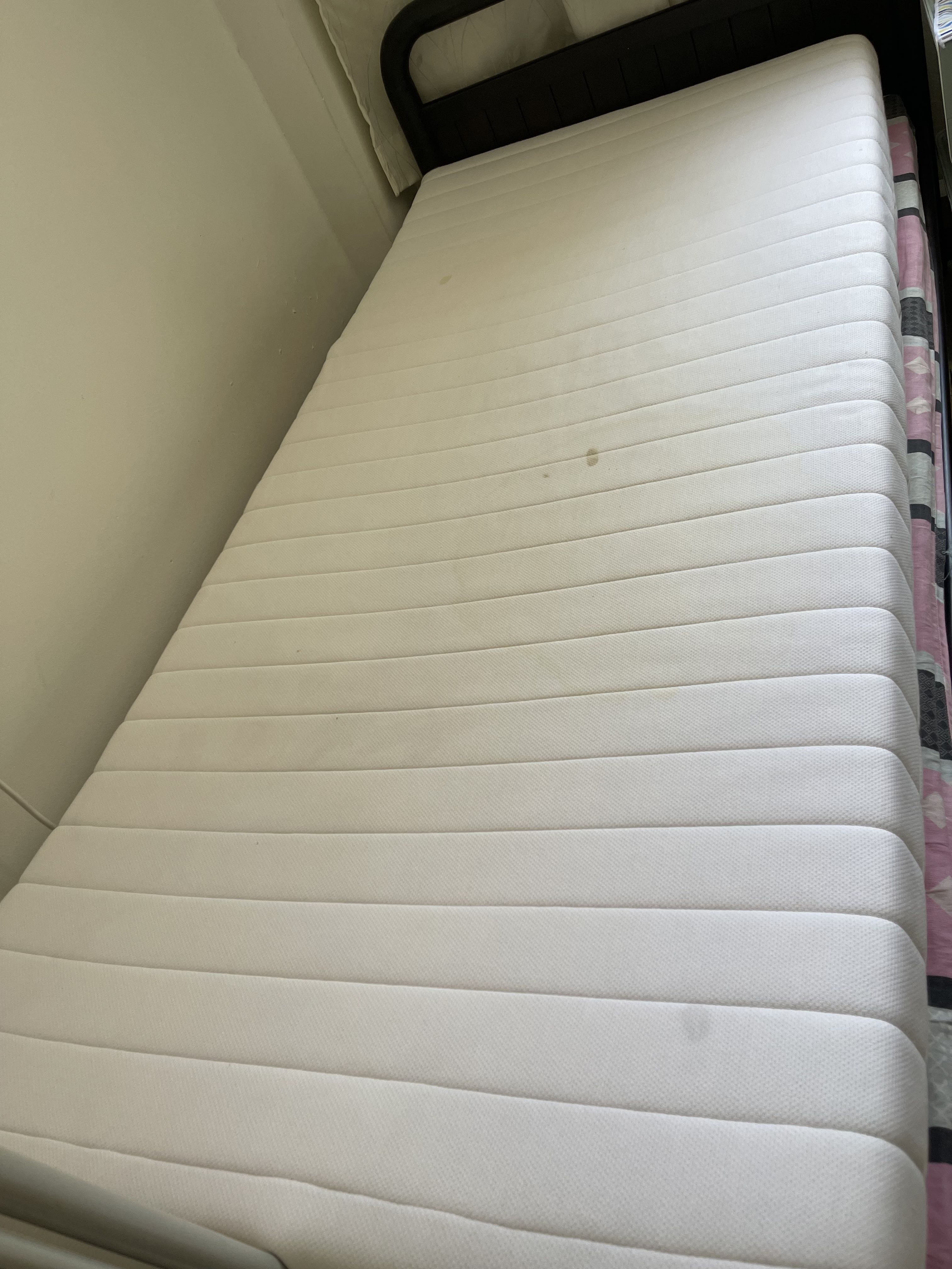 IKEA memory foam single mattress, Furniture & Home Living, Furniture