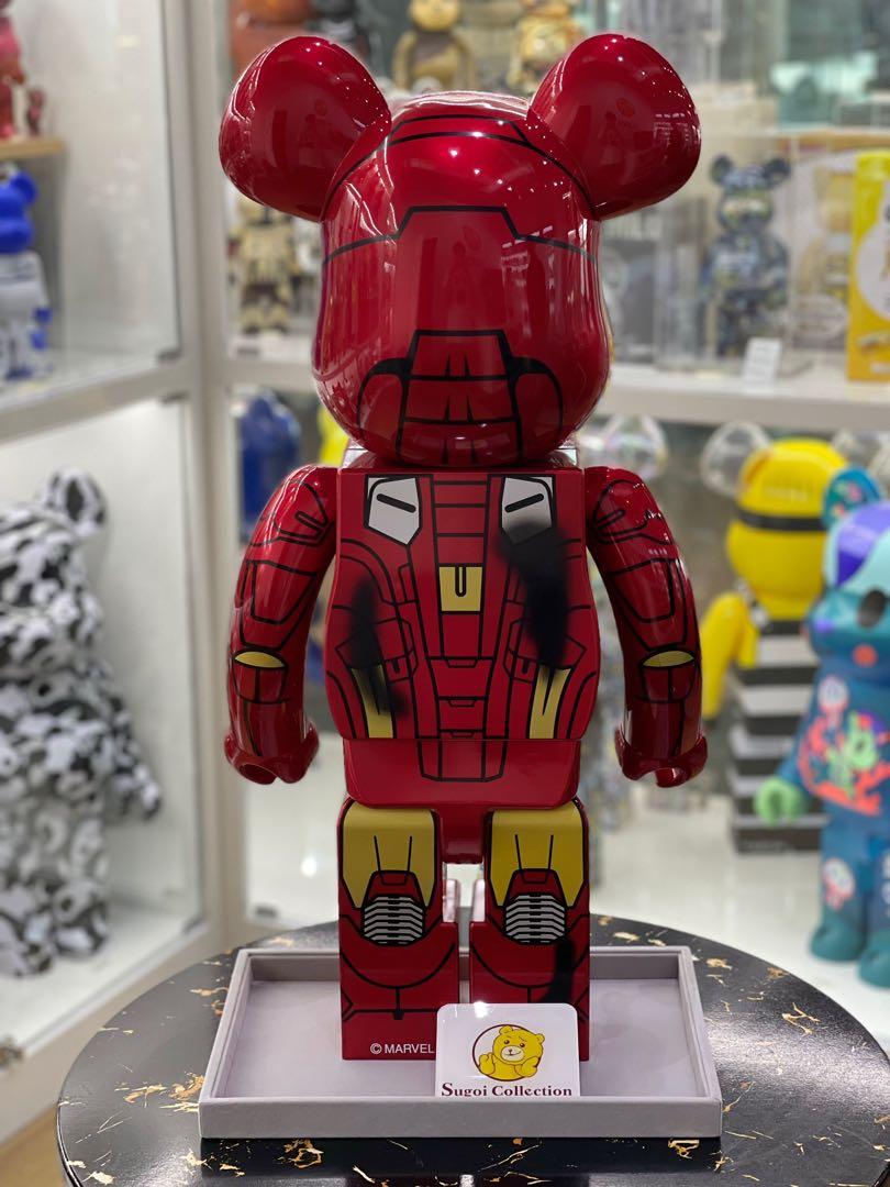 MEDICOM TOY - BE@RBRICK IRON MAN MARK VII 1000% ベアブリック BEARBRICK IRON MAN MARK 85 1000% Ironman Marvel Be@rbrick
