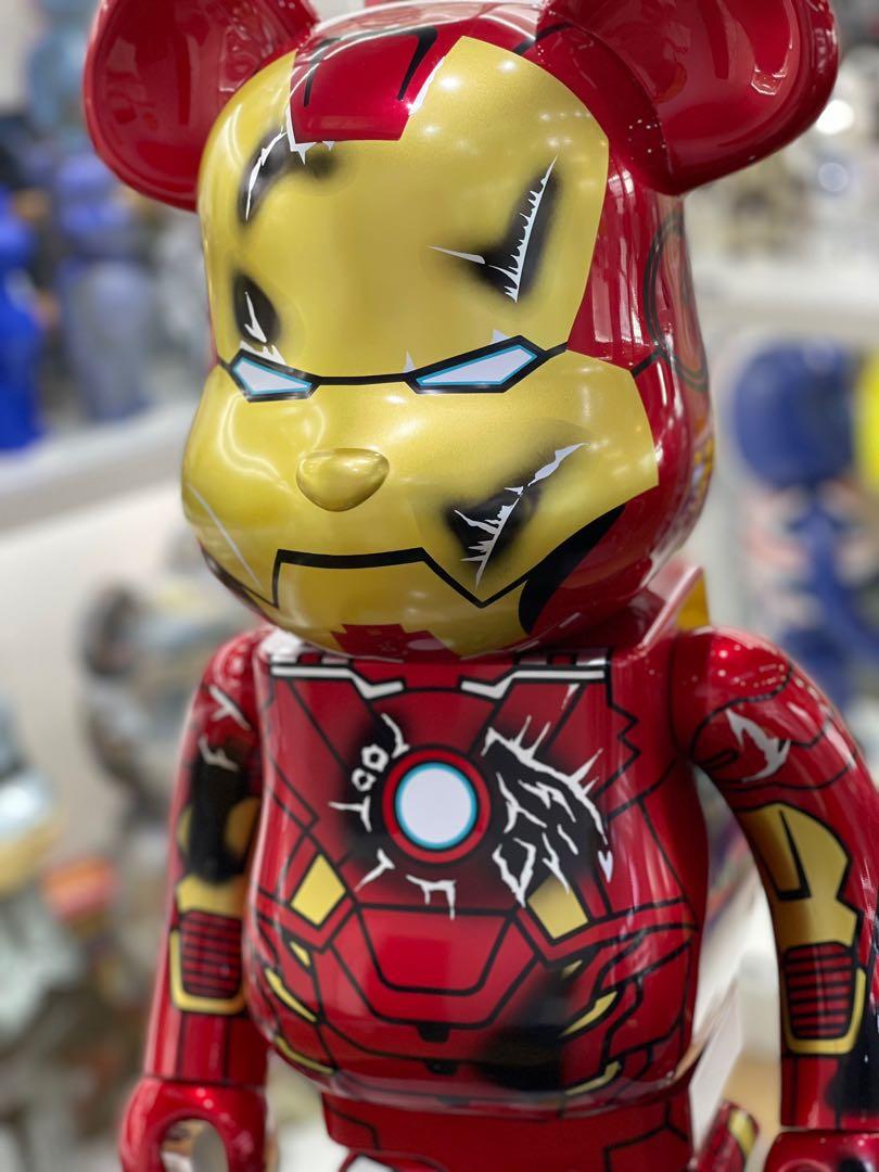 BE@RBRICK IRON MAN MARK VII DAMAGE 1000％ Pre-Order] BE@RBRICK x