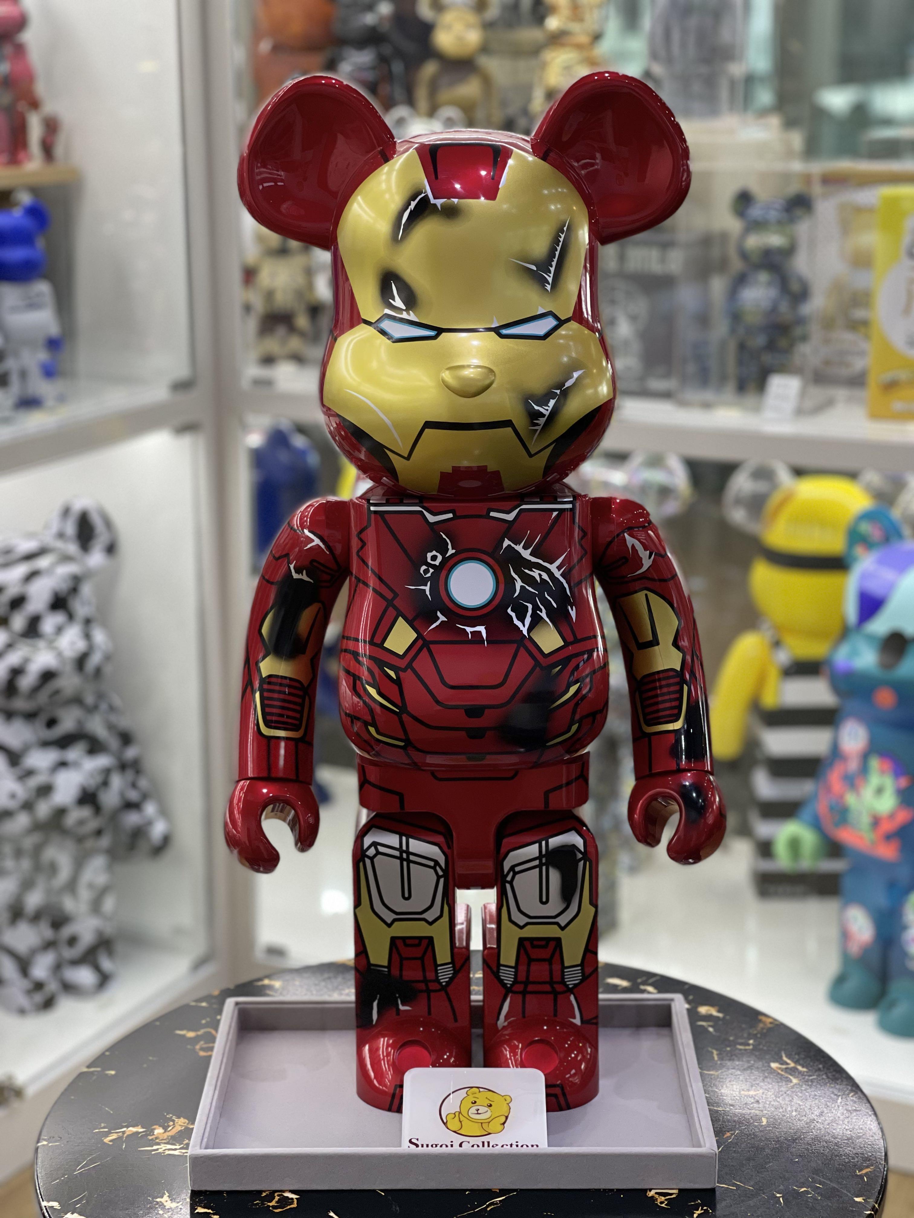 即発送可能BE@RBRICK IRON MAN MARK VII DAMAGE 1000％ - アメコミ