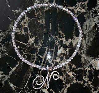 Initial tennis chain