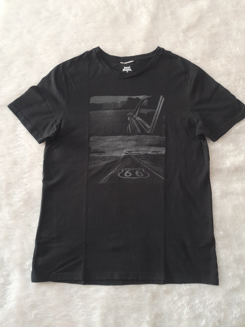 Just jeans t-shirt size M Luar L lokal 