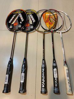 Karakal Lightweight pro badminton rackets