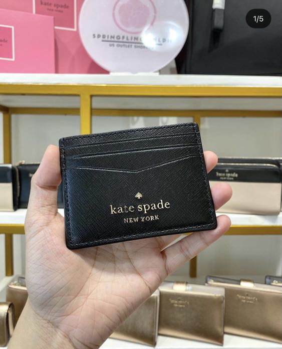 Kate Spade card holder, Women's Fashion, Bags & Wallets, Wallets & Card