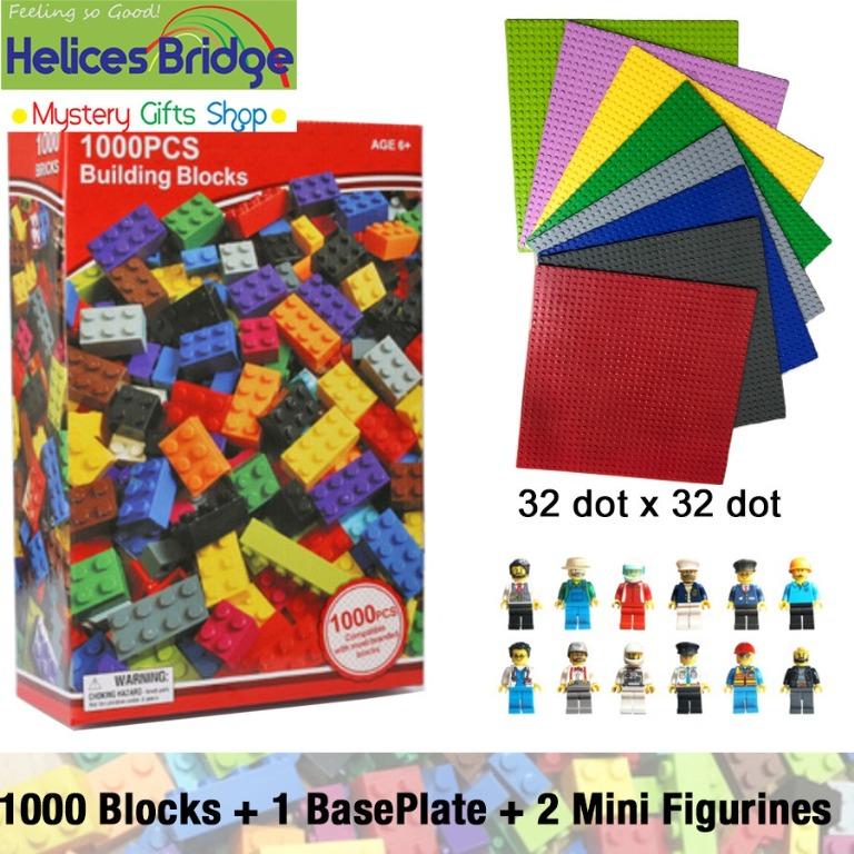 lego Bricks 1000 Pcs 1200 Pcs Set DIY Creative Brick Kids Toy Educational Building Blocks Compatible With Lego HZ1670