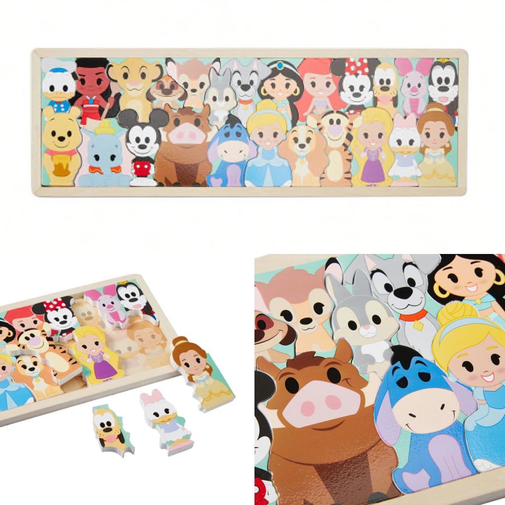 Australia Licensed Wooden Disney Character Puzzle Wooden Toy, Hobbies