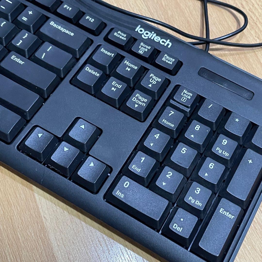 Logitech wired media computer usb keyboard K200 (Category: Computer Keyboard) located in Manila. Submitted by hodlclub (Listing ID 1155059450, Image 2). Description: Good as new Just lost the stand on the one side Keyboard keys no issues. .