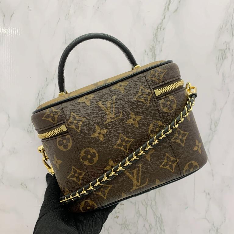 LV Vanity PM M45165 Monogram Canvas with Leather and Gold Hardware #GLOLR-4  – Luxuy Vintage