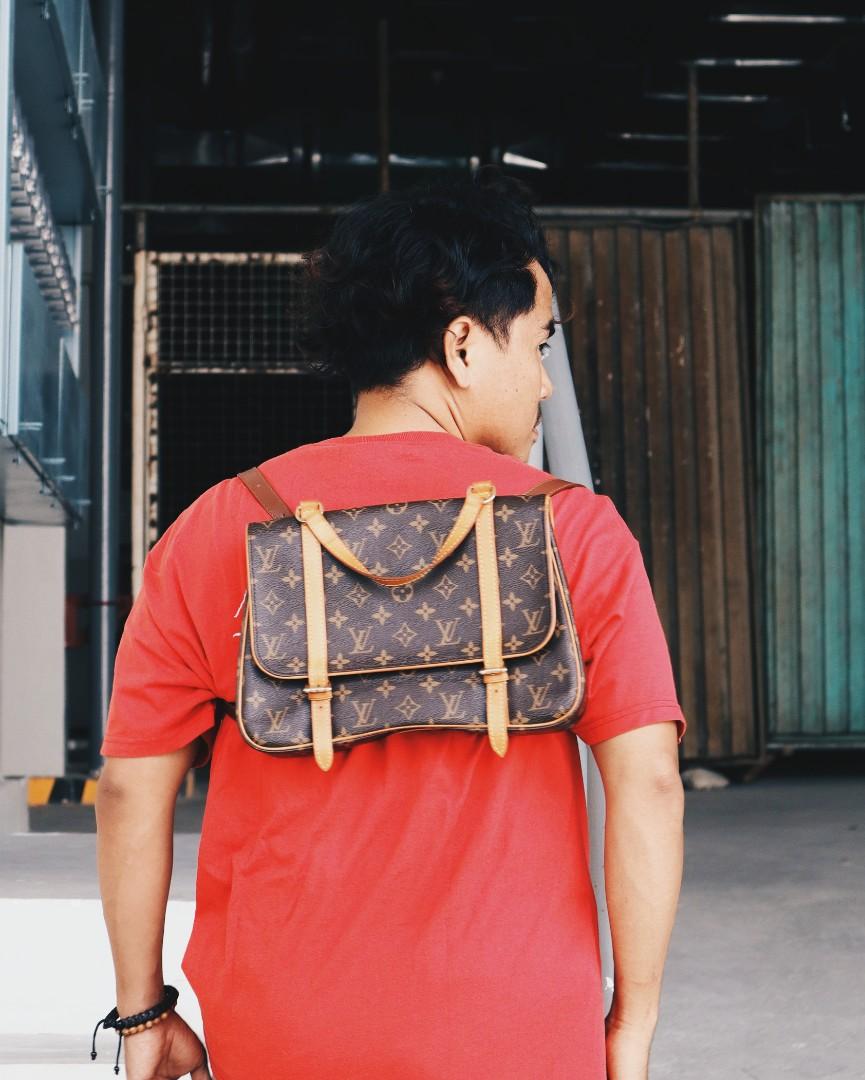 Monogram Satchel (Category: Luxury Bags & Wallets) located in Marikina City. Submitted by noblecat_40a38b (Listing ID 1150843558, Image 3). Description: Authentic Louis Vuitton Marelle Sac A Dos Good condition in Rank AB 3 way (Sling, Backpack, Clutch) Lost original strap Provided strap and dust bag only Last Price Posted Plus shipping fee.