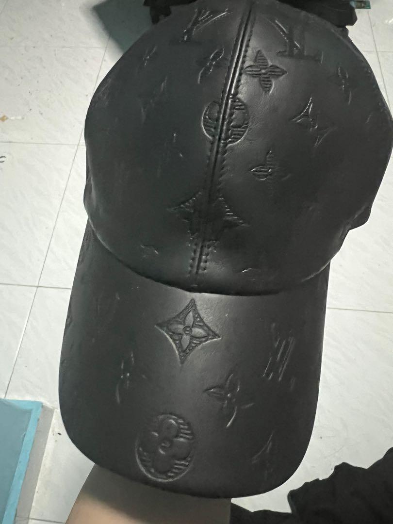 Buy Louis Vuitton LOUISVUITTON Size: 58 M76580 Newsboy Monogram Shadow  Embossed Leather 5 Panel Cap from Japan - Buy authentic Plus exclusive  items from Japan