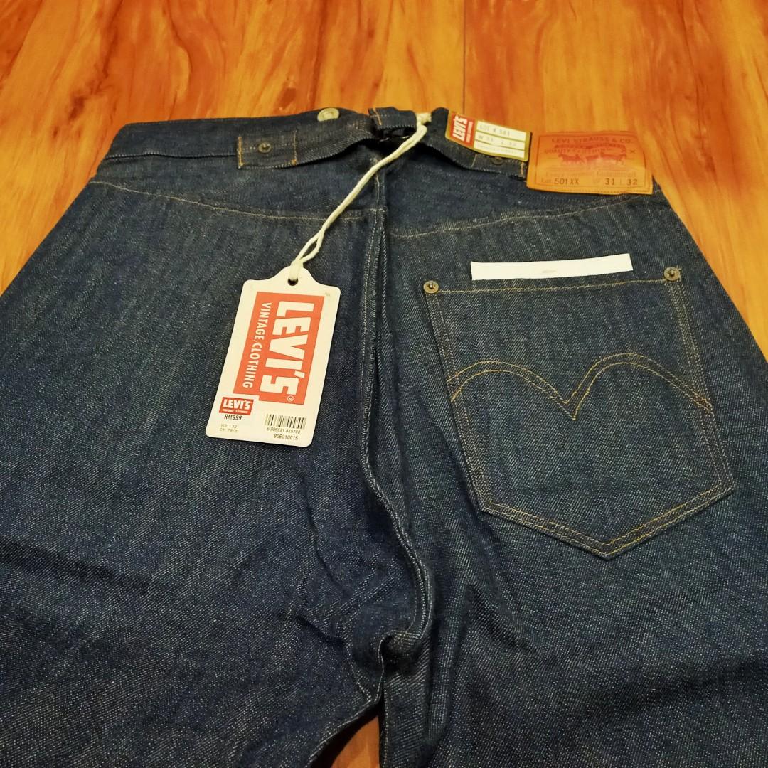 LVC LEVIS 501 1890 (NOS), Men's Fashion, Bottoms, Jeans on Carousell