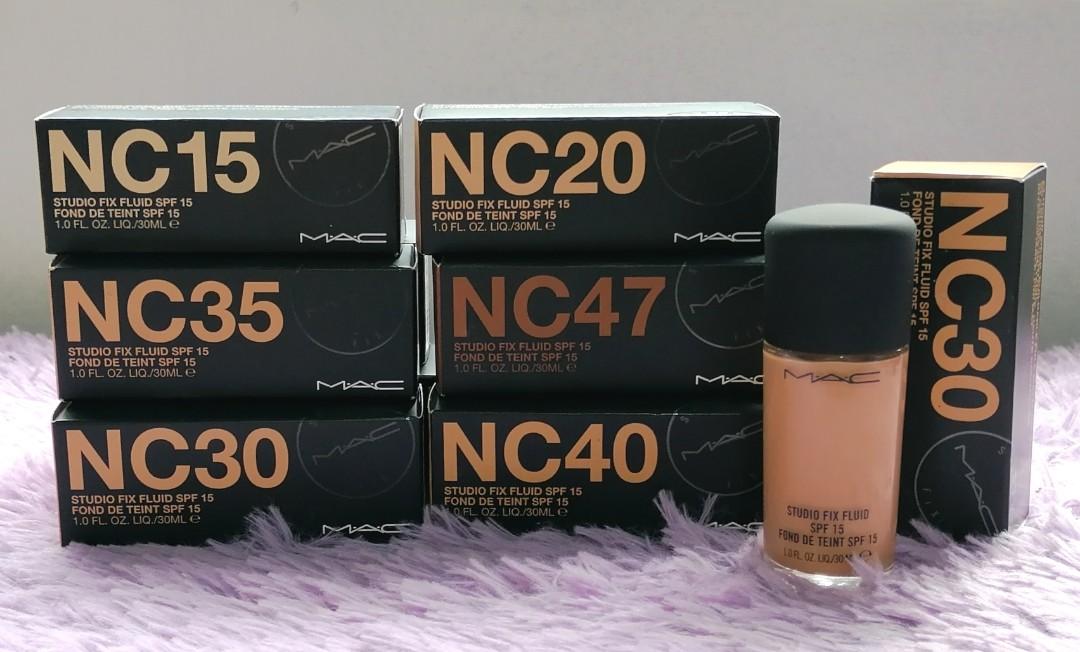MAC STUDIO FIX FLUID FOUNDATION (Category: Makeup) located in Manila. Submitted by ammakeup (Listing ID 1155025222, Image 1). Description: MAC STUDIO FIX FLUID FOUNDATION SRP 2600 DM FOR YOUR SHADE IF AVAILABLE (24 SHADES AVAILABLE).