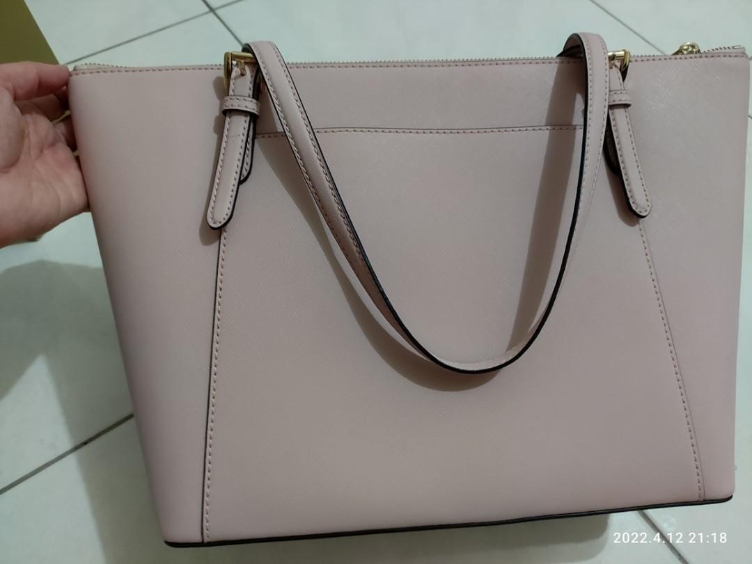 Michael kors ciara large discount east west top zip tote