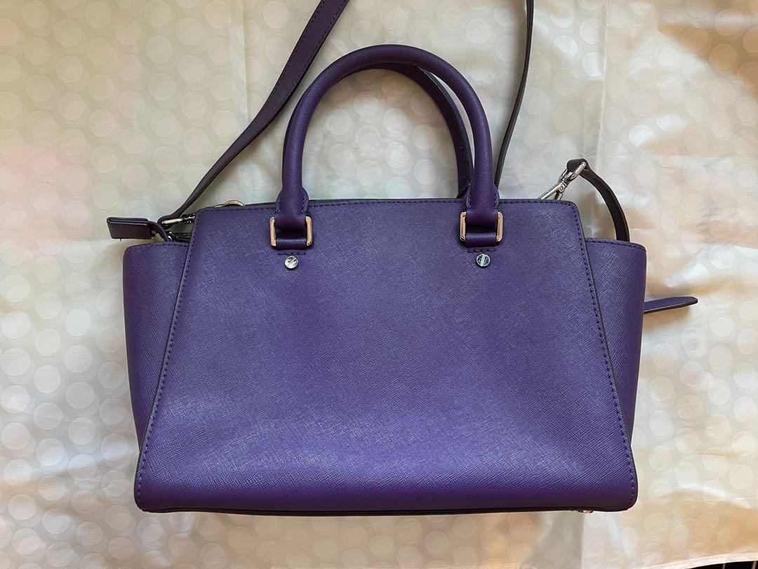 Michael kors on sale selma purple
