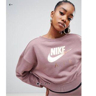 Nike Air Mauve Sweatshirt Sweater Top (Lethal Pink) - XS