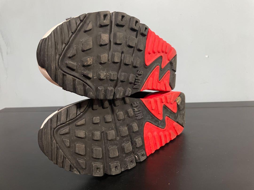 air max 90 fire red