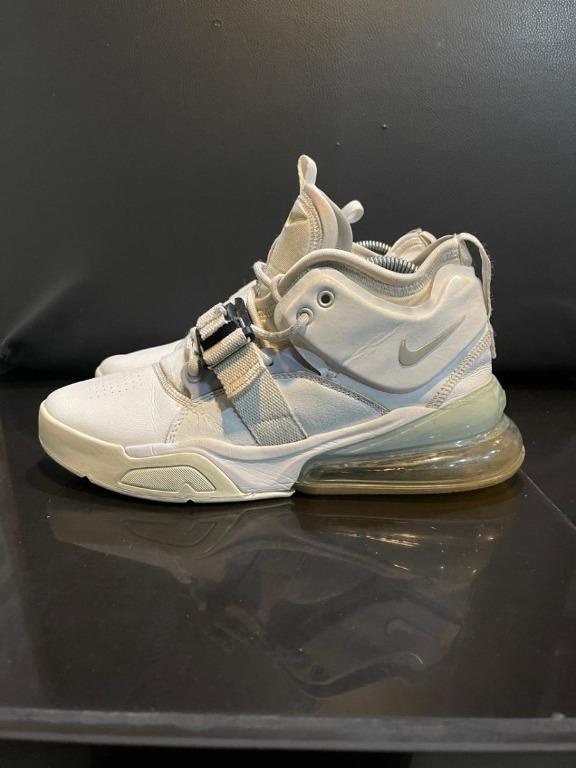 Nike Air Force 270 White Metallic Silver iee.nrru.ac.th