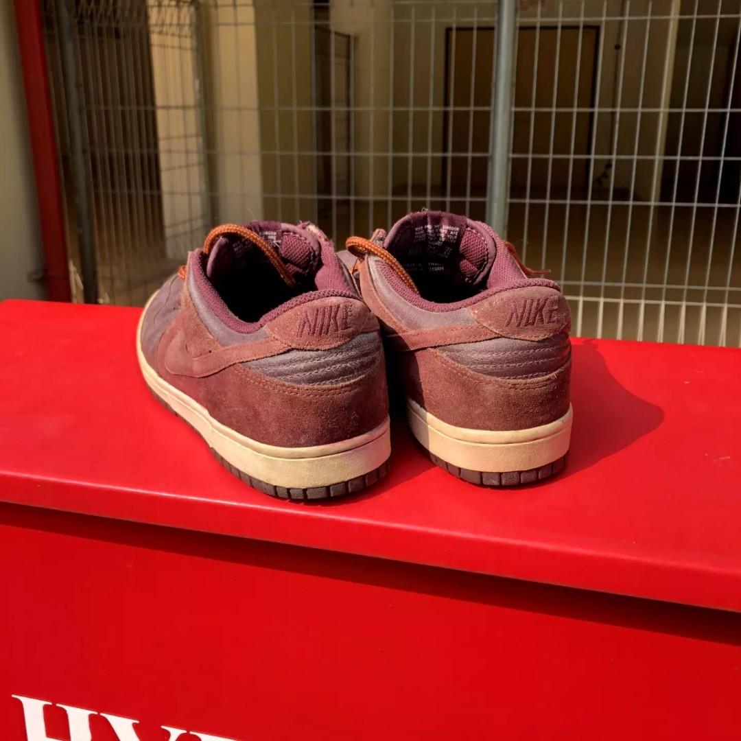 Nike dunk low deep burgundy, Fesyen 