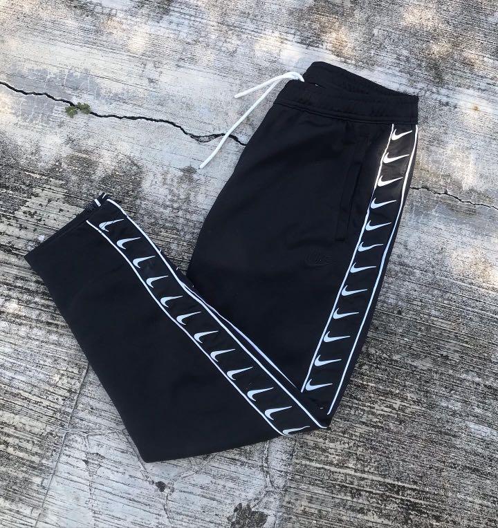 Side swoosh logo track pants store