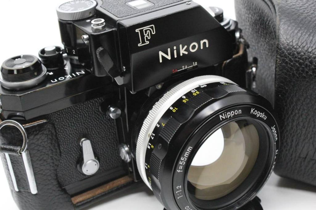Nikon F Photomic FTn Black NIKKOR-S Auto 55mm F1.2 F Case MT2929